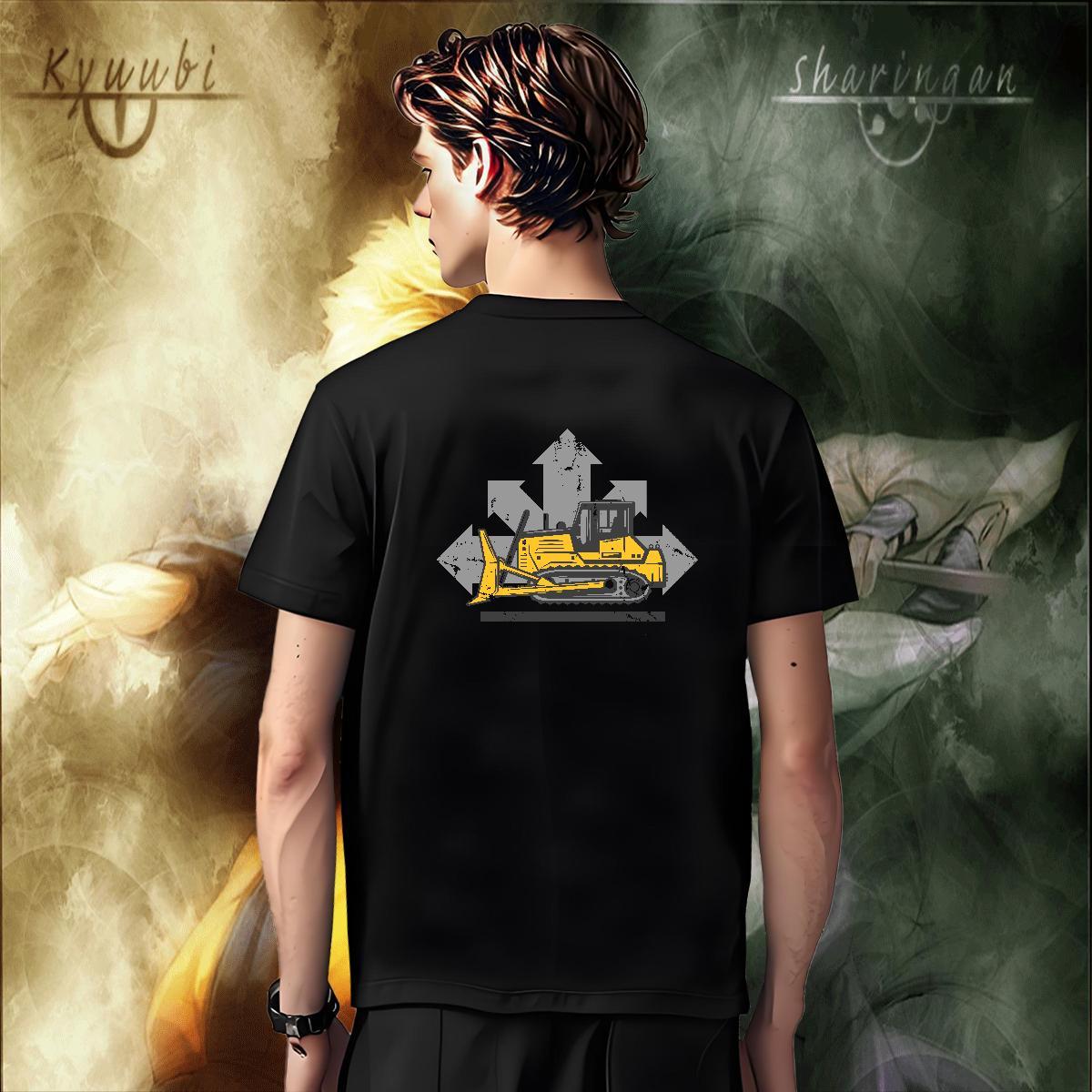 Popular Tshirt for Man Woman Street wear Hip Hop 230g Pure Cotton Oversized 4XL Crew Neck car Man T Shirts Customized Tops