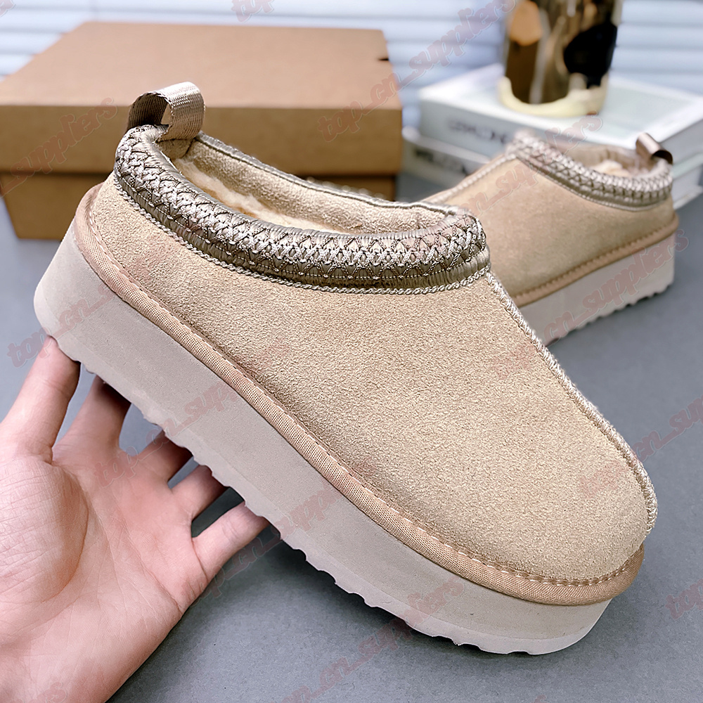 Womens Classic Designer boots ultra mini platform snow boot Tasman booties women Winter Warm Wool Shoes outdoor Tazz Suede Shearg platforms Slipper ie
