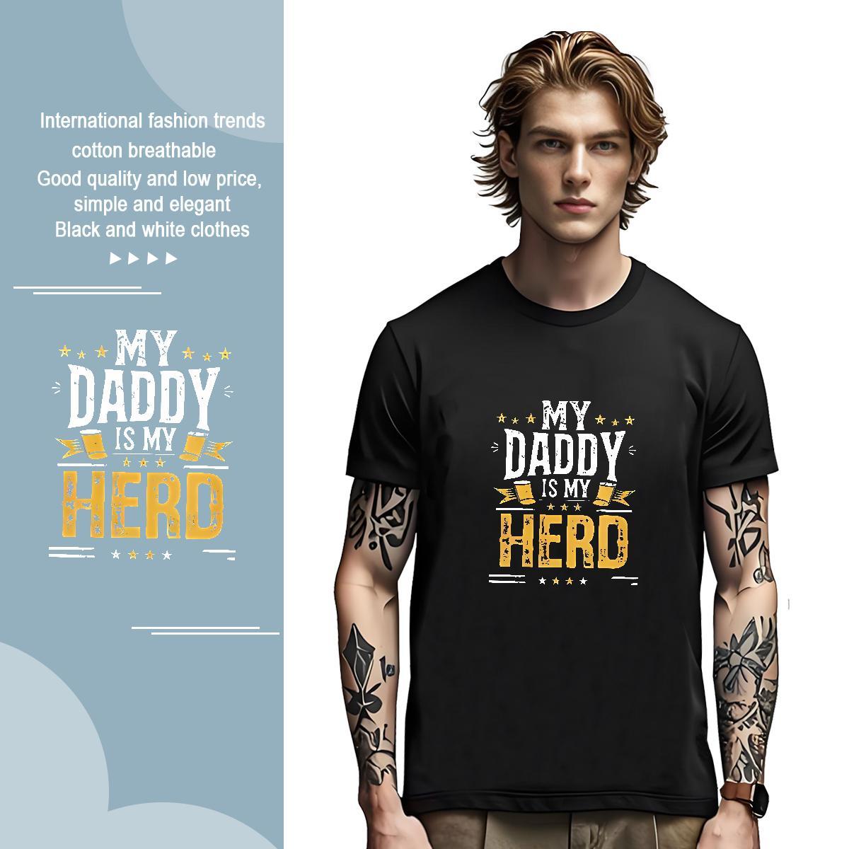 DIY 230g Cotton Mens T Shirts letter Hip Hop Street Couples T Shirts Wear Short Sleeve O-Neck Classic Oversized 4XL