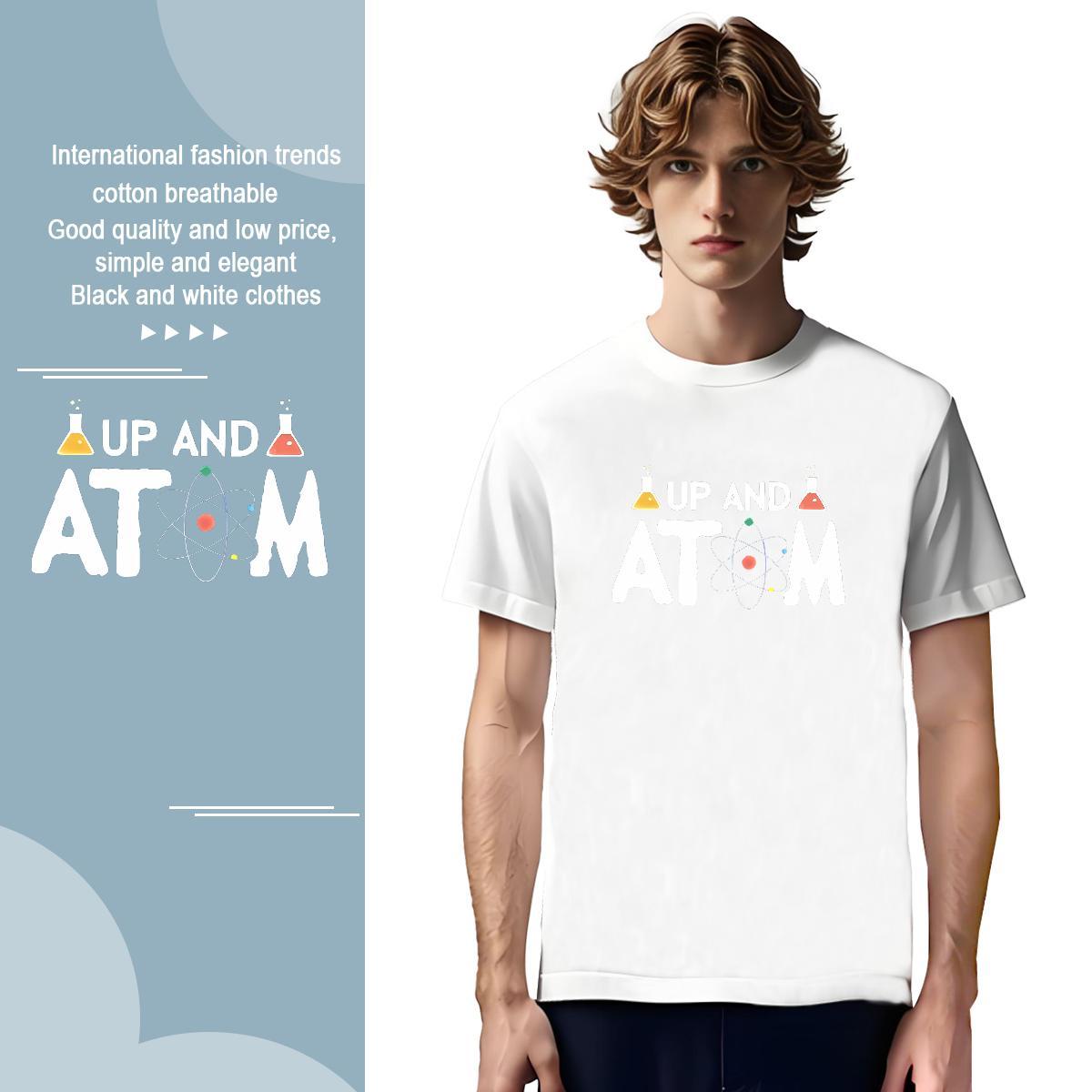Cool Design Men Clothes T-Shirt letter 100% Cotton 230g High Street Hip Hop Pure Cotton T-Shirts DIY Fashion Design Top Tees