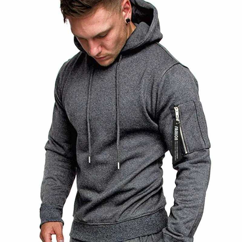 2022 New Hoodie Mens Autumn and Winter New Mens Loose Size Fashion Camo Mens Coat Personalized Versatile Long SleeveXJ240812