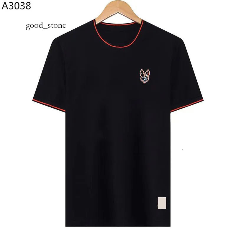 2024 AAA bad bunny Halloween phycho bunny Design Multi Style Men Shirt Fashion Tshirt Couple Short Sleeve Summer Casual T Shirt Mens Womens Skeleton 436