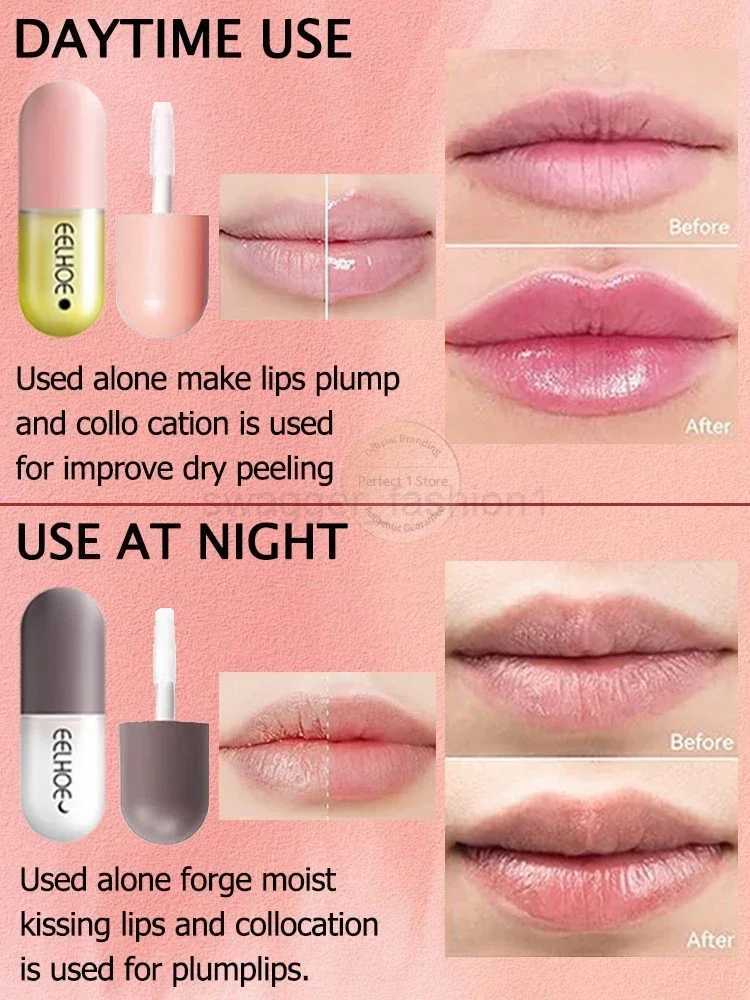 Crystal Jelly Lip Gloss Makeup Long Lasting Moisturizing Lip Plumper Sexy Highlight Glow Oil Women Beauty Cosmetics 2024XJ240812