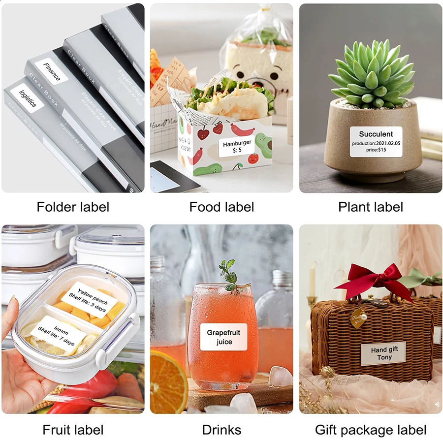 Niimbot Mini Portable Thermal Printer Self-adhesive Label Printer For Stickers Niimbot B21 B1 Label Maker Printer Without Ink 240809