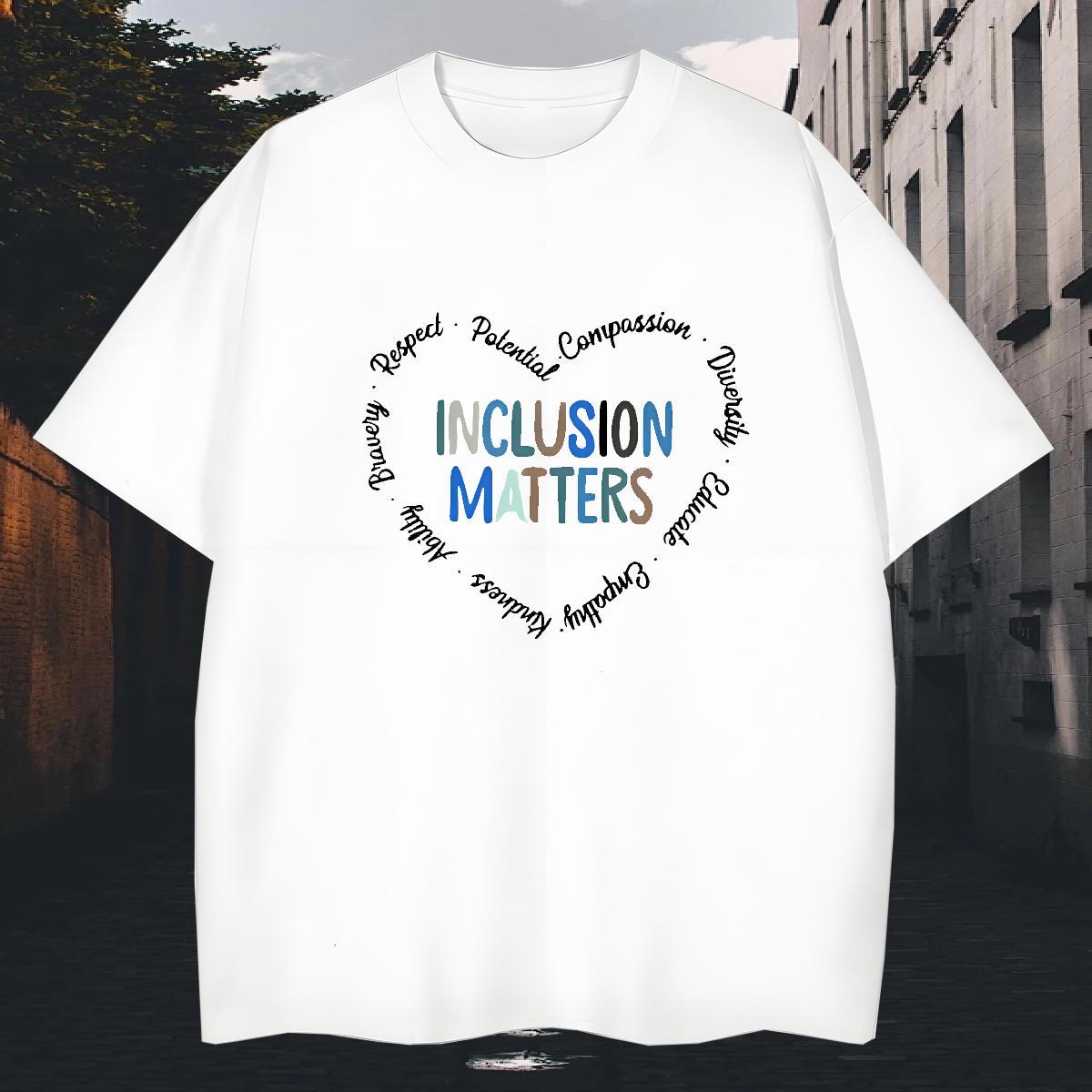 Classic Casual T Shirt For Man letter Clothings 230g 100% Cotton Street wear Hip Hop Designer DIY Printed Breathable Short Sleeve Tshirts