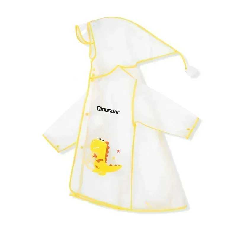 Childrens Raincoat Cartoon Male and Female Kindergarten Baby Child Primary School Student Transparent Raincoat Male and Female Y240810