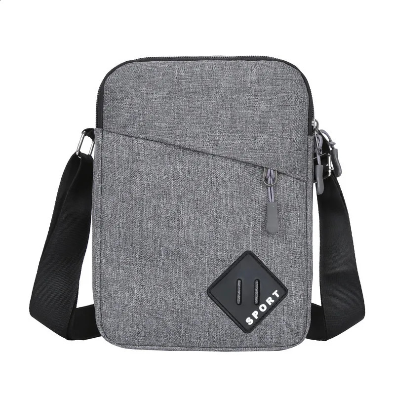 Mens Messenger Bag Crossbody Shoulder Bags Men Small Sling Pack For Work Business Waterproof Oxford Packs Satchel Purse 240906