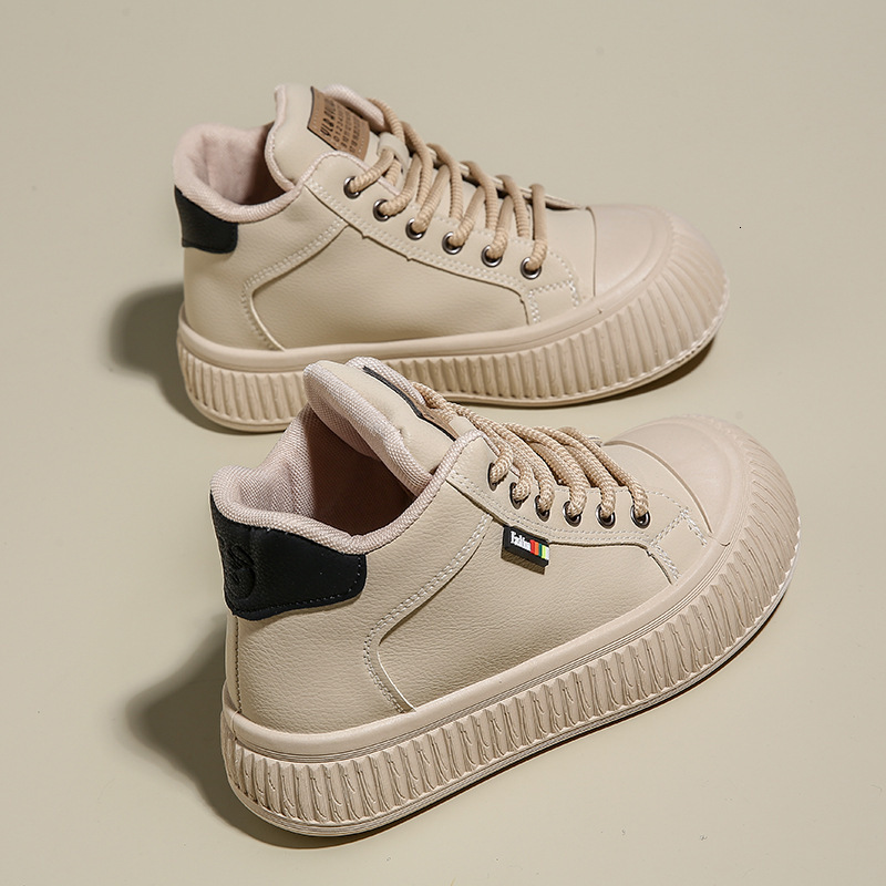Ddmysports Spring New Igh Top Little White Women S Instagram Trendy Korean Edition Student Versatile Running Sports And Casual Shoes K Outdoor