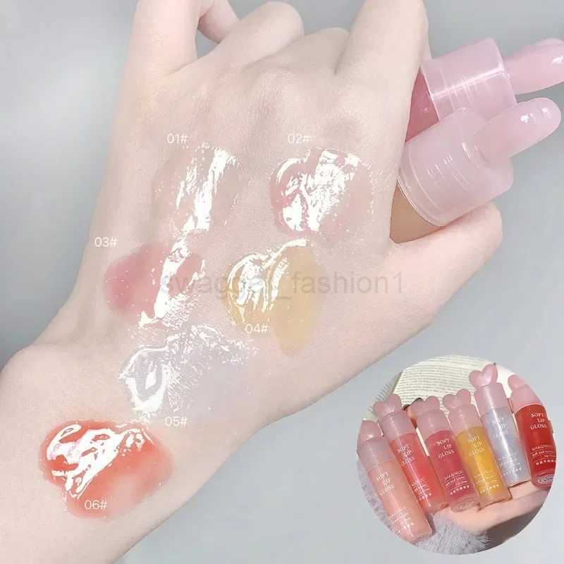 Light Rich Watery Lip Oil Glitter Clear Transparent Glossy Lipstick Moisturizing Nourishing Hydrating Lippie Supple Lip GlossXJ240812
