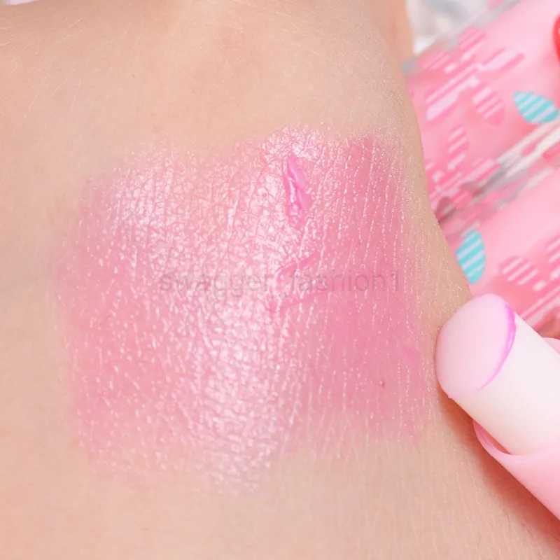 Strawberry Color-Changing Lipstick Waterproof Temperature Change Color Moisturizing Lipsticks Long Lasting Nutritious Lip BalmXJ240812