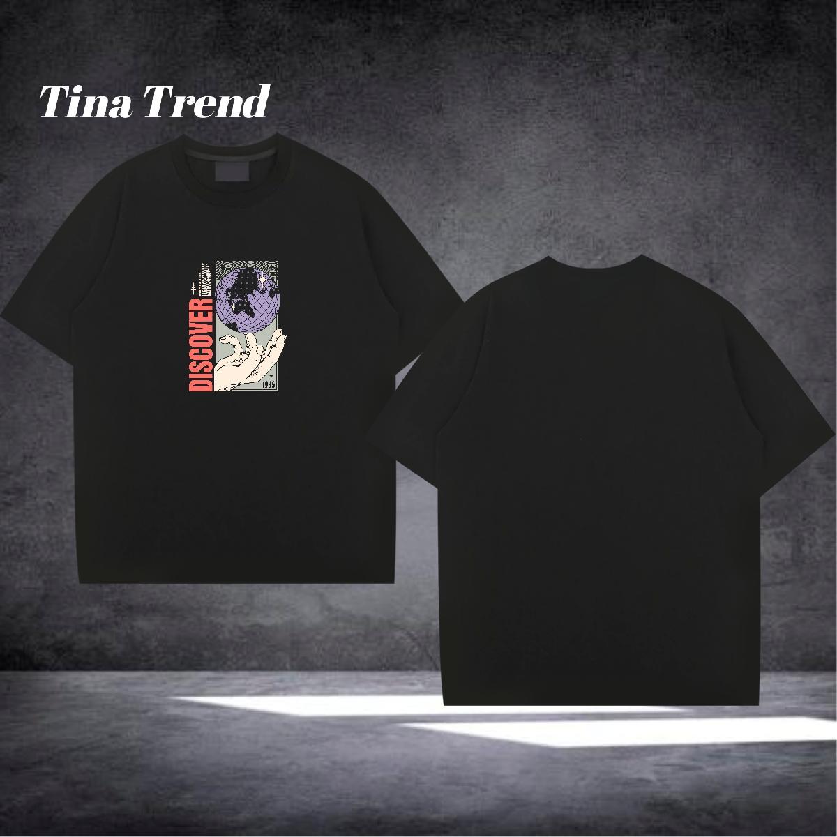 Designer Fashion T Shirt For Man hands Top Tees 230g Pure Cotton Street wear Hip Hop Loose Black Oversized O-Neck Short Sleeve Men Tops Tees