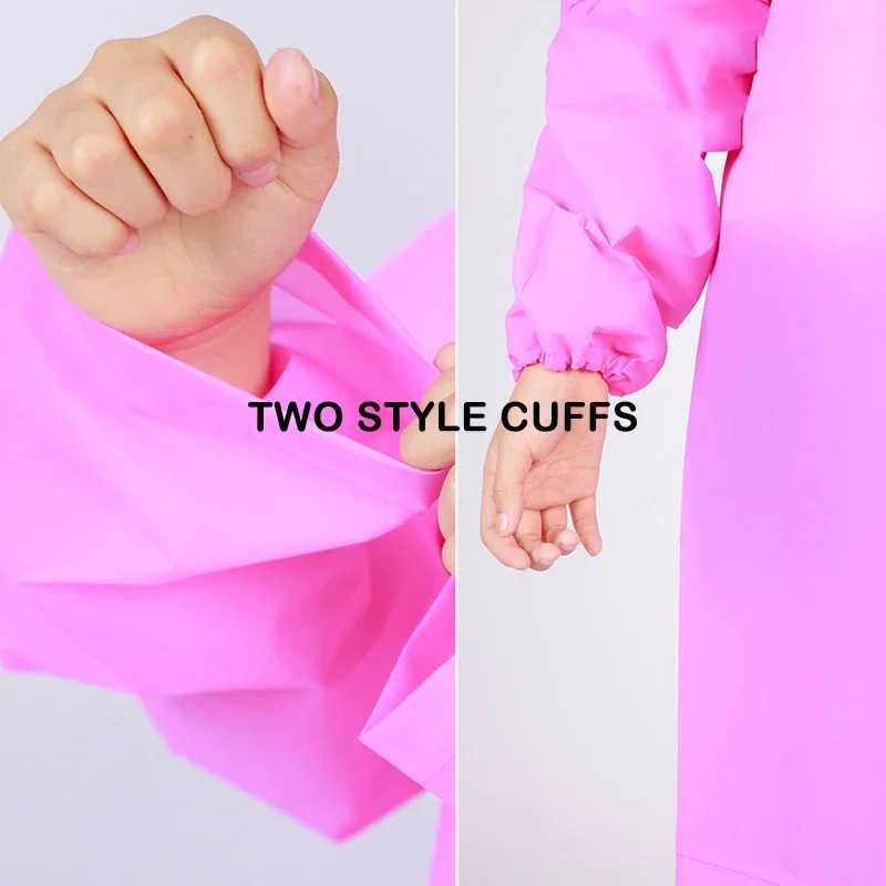EVA Thickened Children Raincoat Reusable Transparent Fashion Rainwear Hooded Rain Coat Girl And Boy Outdoor Tour Cute Raincoat Y240813