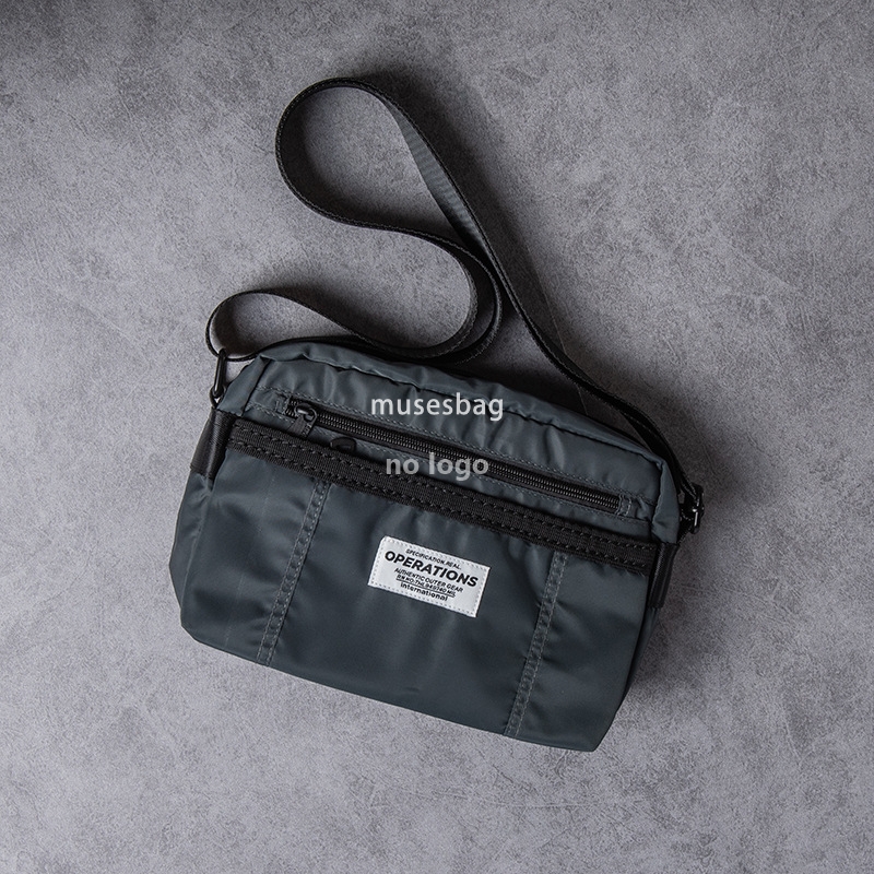 New American street trend shoulder bag men's crossbody bag riding bag casual Oxford cloth small backpack trend