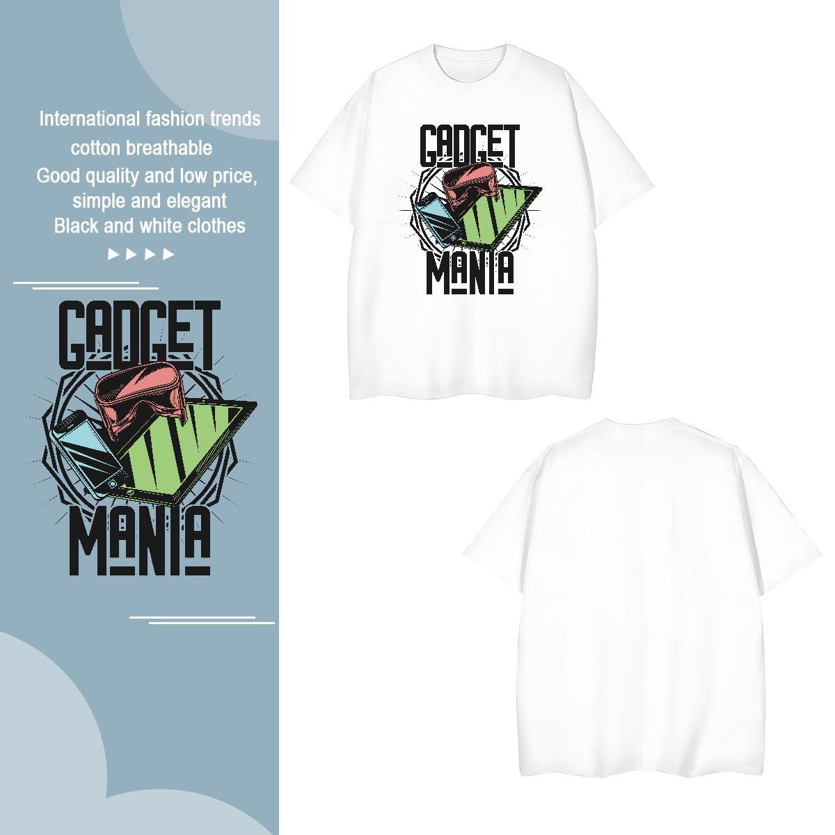 Unisex Couples T Shirts letter 100% Cotton 230g Beach O Neck Short Sleeves T-Shirts DIY Anime Factory Direct Clothings