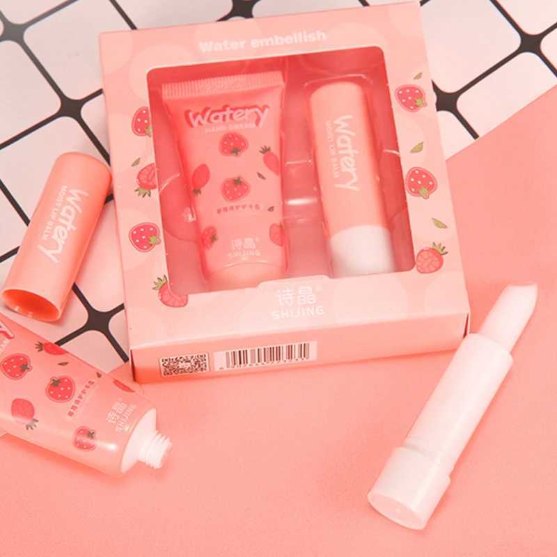 Moisturizing Hand Cream Moisturizing lipstick Set Portable W240810