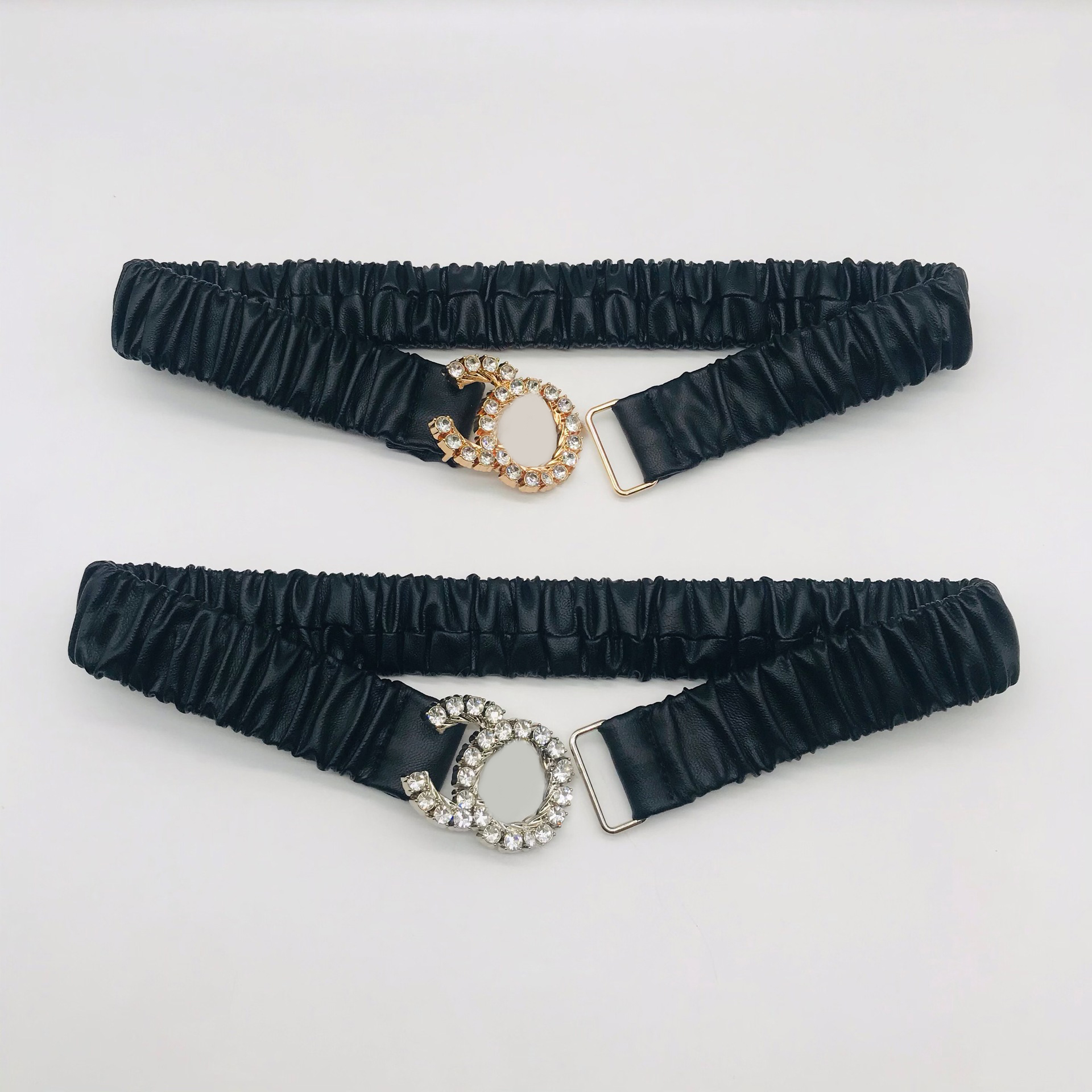 Designer Buckle Belt For Women Fashion Design elasticity Belts High Quality Luxury elastic waistband