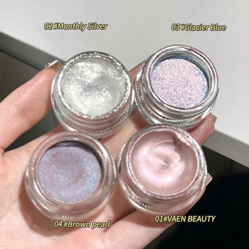Glitter Liquid Eyeshadow Waterproof Pearlescent Shiny Eye Shadow Brighten Lying Silkworm Makeup Highlight Multi-purpose CosmeticCL240812