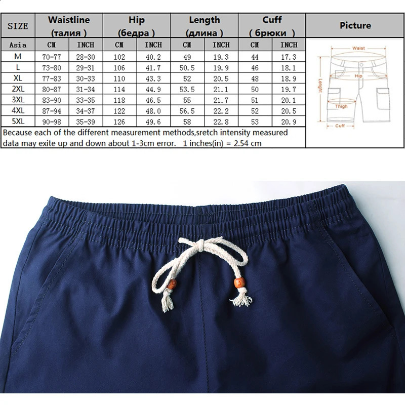 est Summer Casual Shorts Men cotton Fashion Style Mens Shorts bermuda beach Black Shorts Plus Size M-5XL short For Male 240812