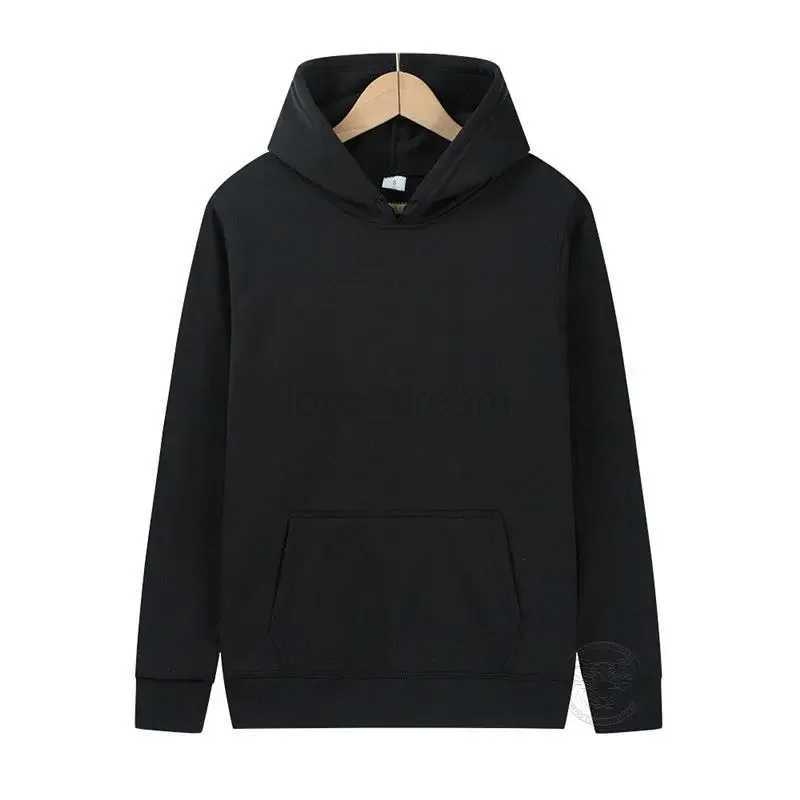 Foreign Trade Hoodies for Men and Women Fleece Sports Sweaters Trendy Loose Solid Color Pullovers Couple Fashion Hoodies S-3XLXJ240812