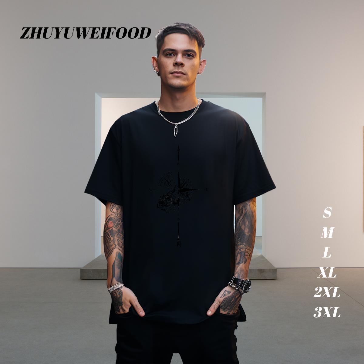 New Designer Mens T Shirts Religion Top Tees 230g 100% Cotton High Street Hip Hop Free Shipping Plus Size Cartoon Breathable Short Sleeve Mens Tshirts