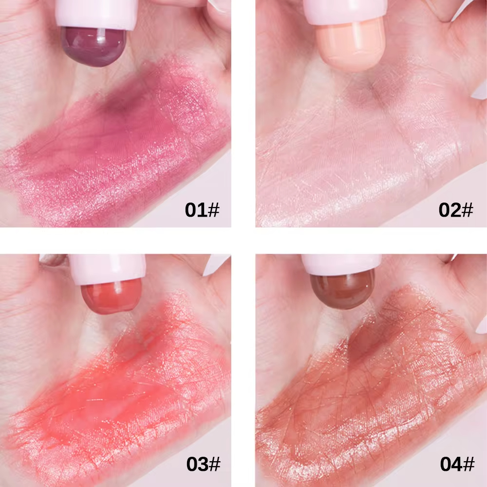 Gloss Ibcccndc Power-Full Plump Hydrating Balm Pink Plumping Lipstick Long Lasting Moisturizing Lip Care