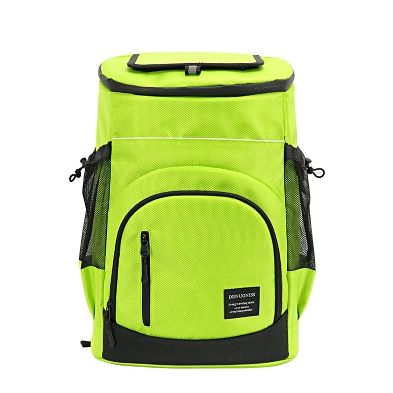Outdoor lunch bag 30L travel thermal insulation bag picnic backpack ice pack 240812