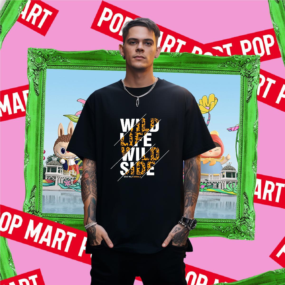 Wholesale Men Tops Tees letter 230g Cotton Summer Casual Round Neck Short Sleeve T-Shirts Anime Print Designer Fashion Tees Shirts