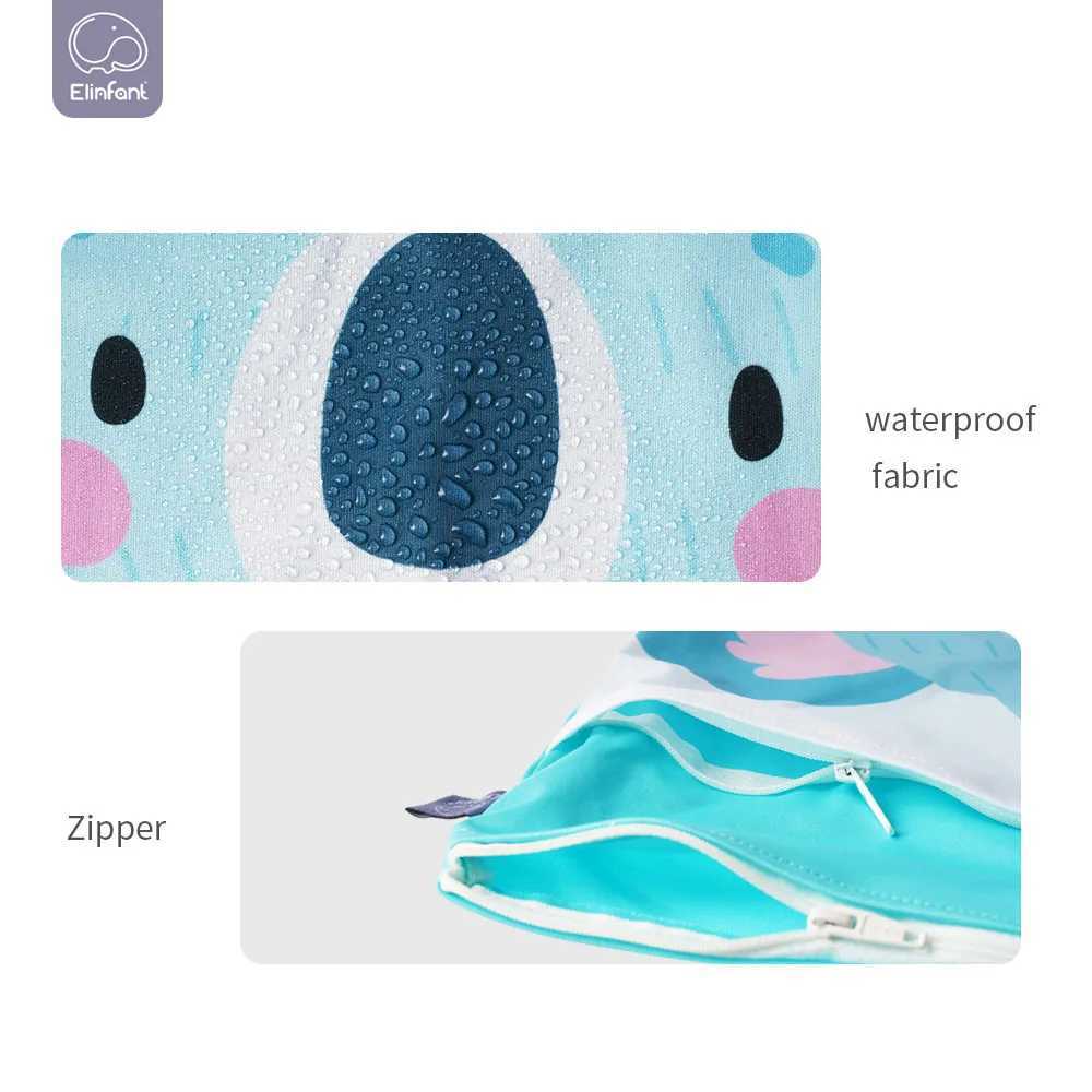 Elinfants new waterproof reusable baby diaper bag baby handbag large capacity mother diaper storage bag W240812