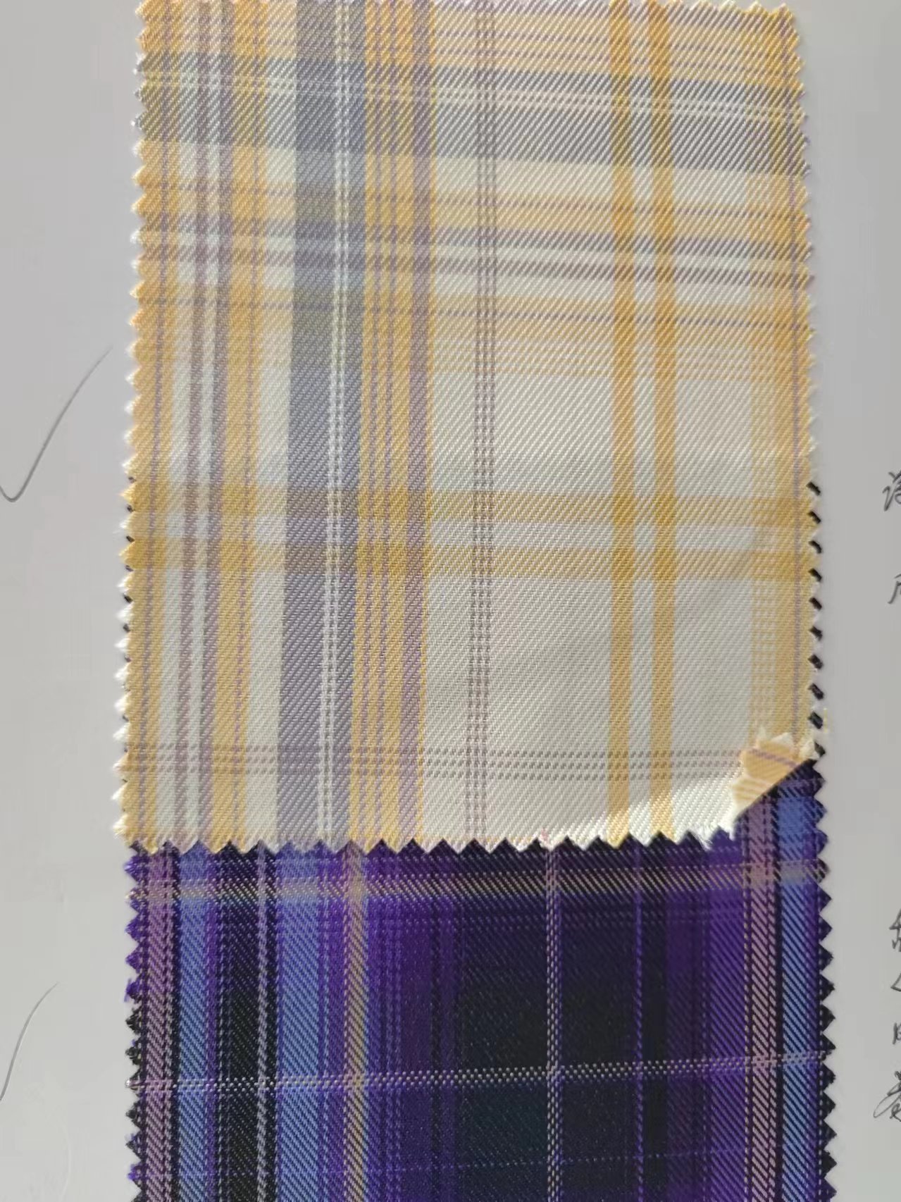 High quality and durable polyester check fabric is the ideal material for school uniforms