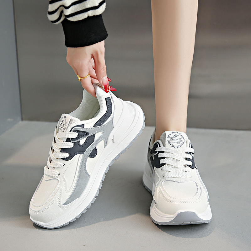 Ddmysports Instagram Korean New Forrest Gump For Women Spring Student Sports Running Casual Thick Sole Elevated Shoes K Outdoor