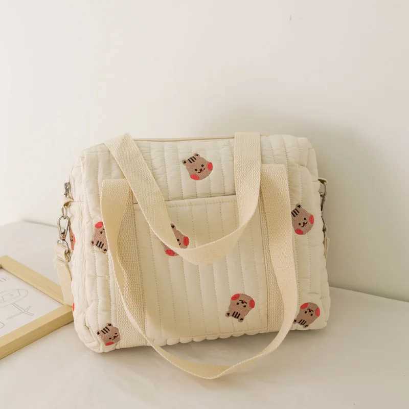 Baby stroller new maternity bag cotton embroidery cartoon urine bag bear rabbit lightweight baby sleeping bag W240812