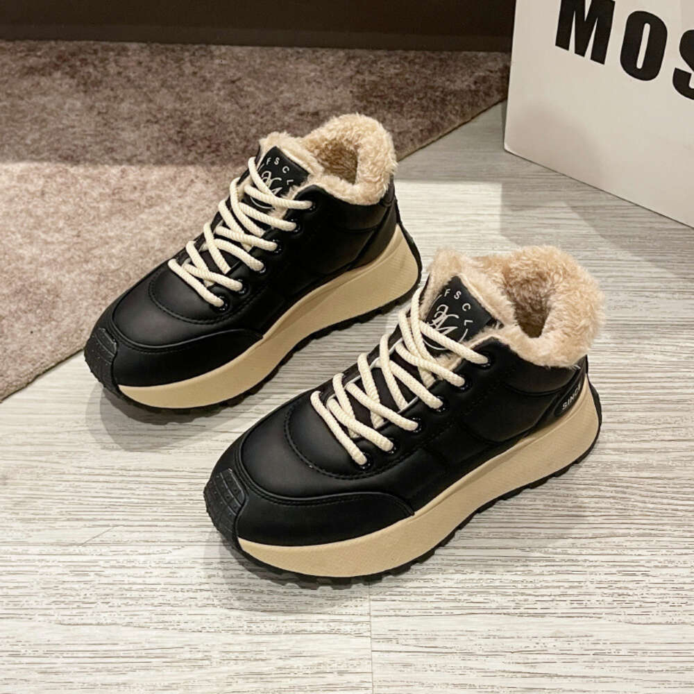 Ddmysports Forrest Gump Women S Spring Autumn Winter Velvet Versatile Thick Sole Student Anti Slip Casual Sports Shoes GM Outdoor