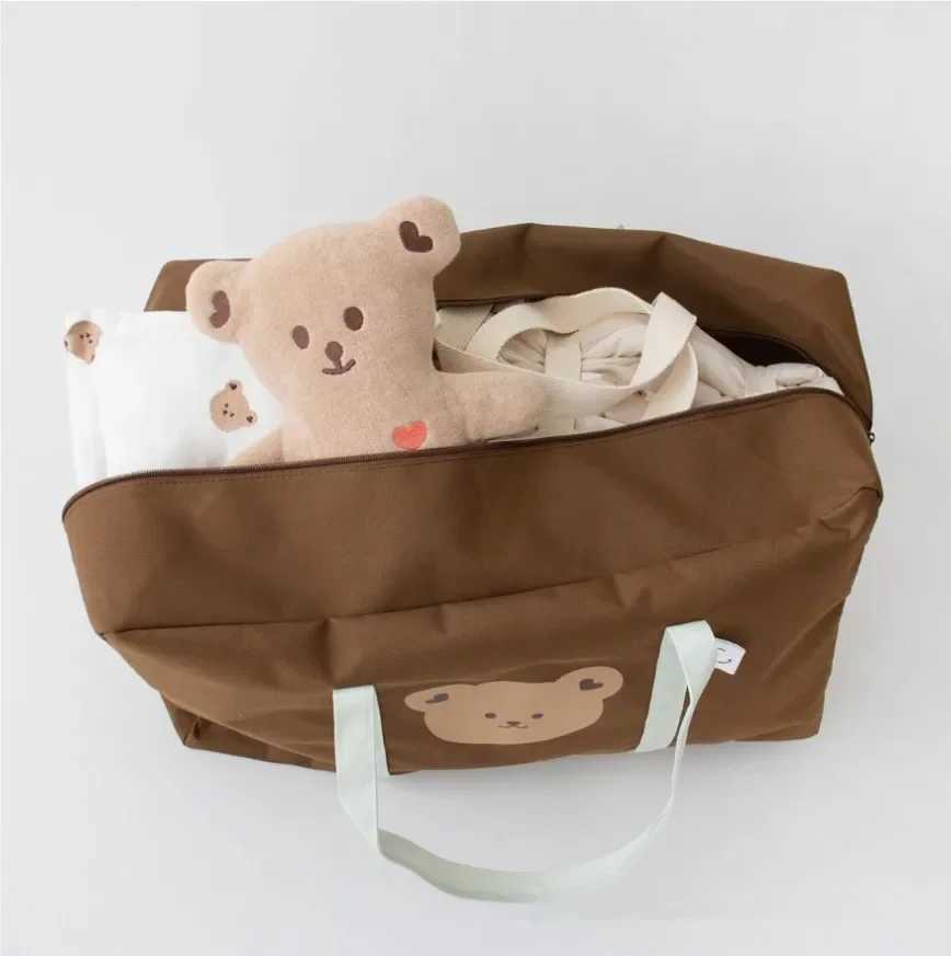 Large capacity mother bag maternity bag hospital bag kindergarten bedding storage bag diaper baby supplies travel bag W240812