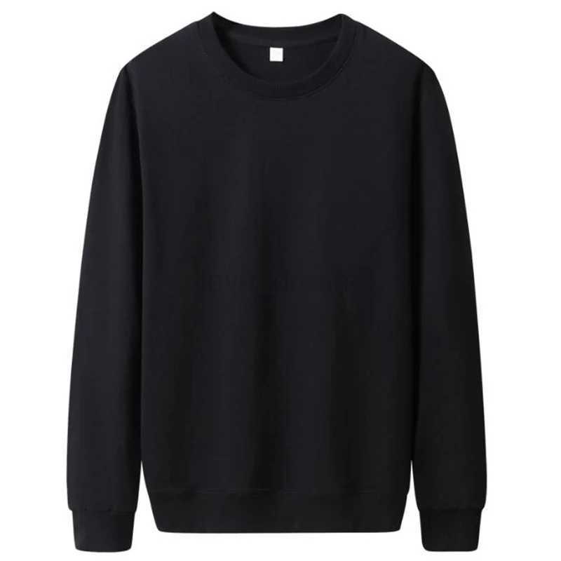 Men Casual Hoodie Solid Color Sweatshirt Fashion Winter Autumn Casual Sweatshirts Pullover Fleece StreetwearXJ240812