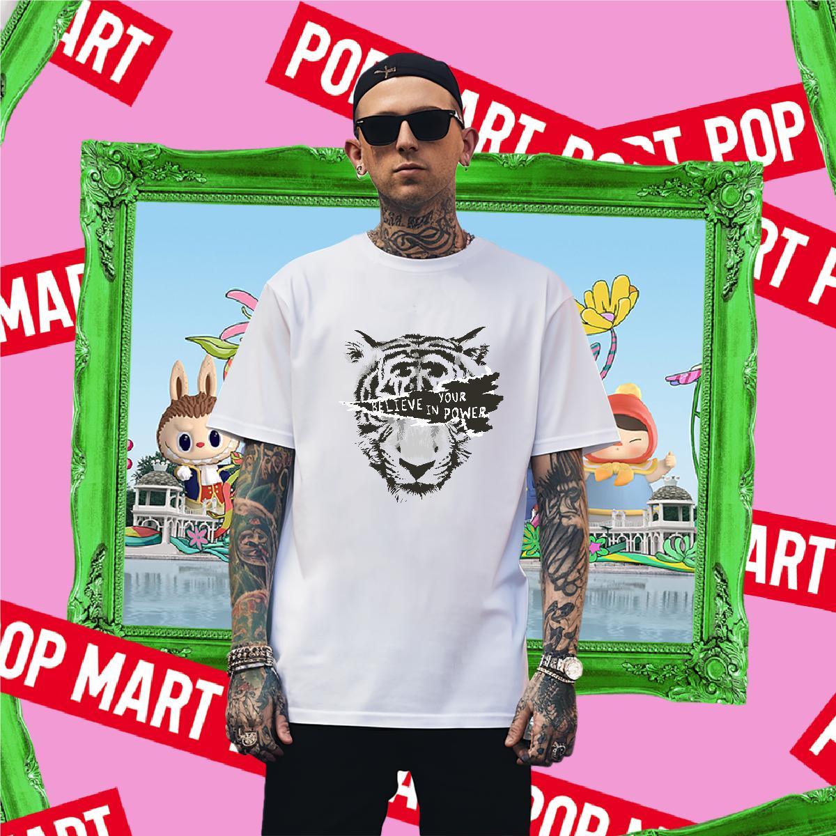 Comfortable Tshirt for Man Woman letter 230g Cotton Daily Outfit Round Neck Short Sleeve T-Shirts for Men Asian Size Classic Casual Wear