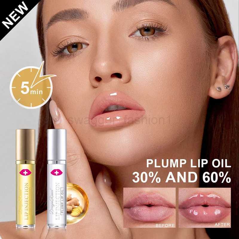 Instant Lip Enhancer Plumper Oil Extreme Volumising Lip Gloss Serum Nourish Long Lasting Moisturizing Lip Care CosmeticsXJ240812