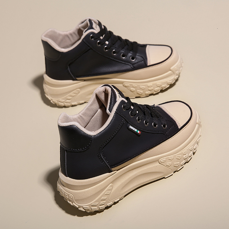Ddmysports Spring New Instagram Korean Edition Little White For Female Students Thick Sole Increase Versatile Casual Sports Board Shoes P Outdoor