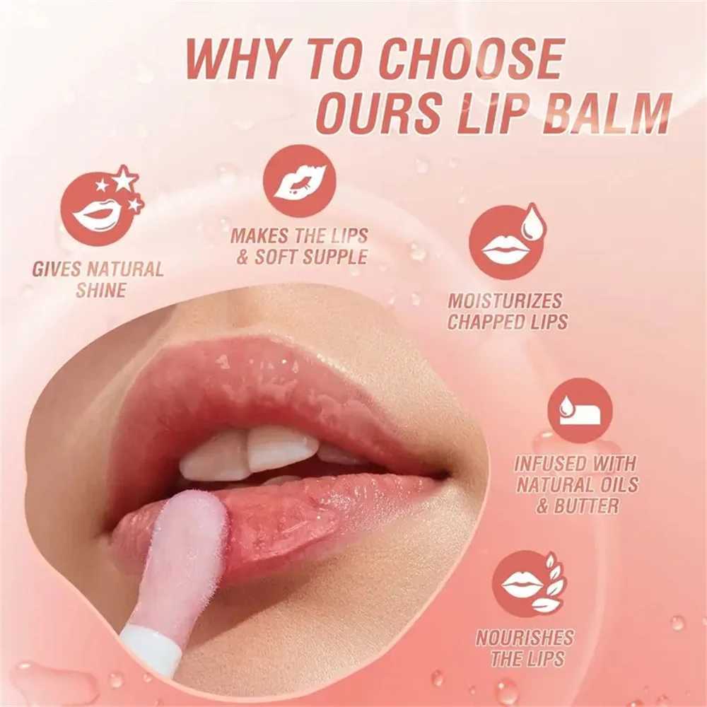 Lip moisturizing oil lip care oil lip coloring lip care lip stickiness non stick large brush lip fullness lip gloss coloring W240810