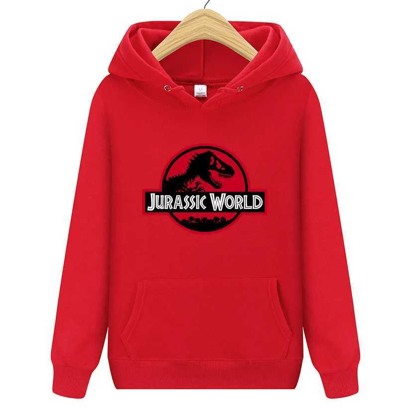 Mens and womens fashion Jurassic Park classic hoodies casual wearW240724