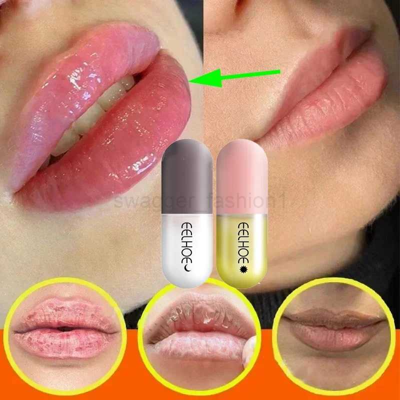 Instant Lip Plumper Oil Lip Plumping Gloss Reduce Fine Lines Increase Lips Elasticity Moisturizing Nourish Makeup Sexy Lip CareXJ240812