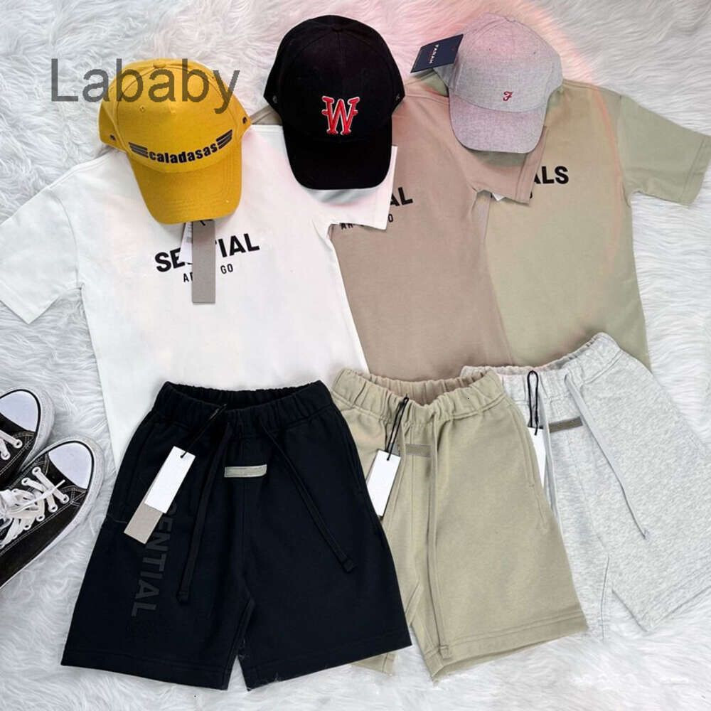 Kids Designer Clothes Short Sets For Baby Boys Girls Matching Outfits Casual Tracksuit O-neck Short Sleeve T-shirts Loose Shorts Children Youth Sweatsuit