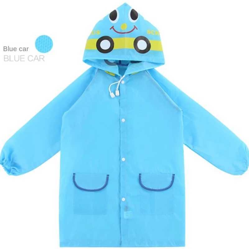 Raincoat Student Cartoon Animal Style Waterproof Kids Raincoat Baby Raincoat for Children Rain Coat Rainwear Rain Coat Kids Y240810