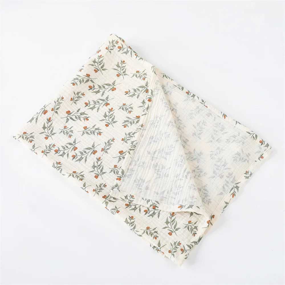Baby products Cotton Gauze plain weave baby blanket super soft quick drying for newborns boys and girls childrens bath towels baby strollers blanket c