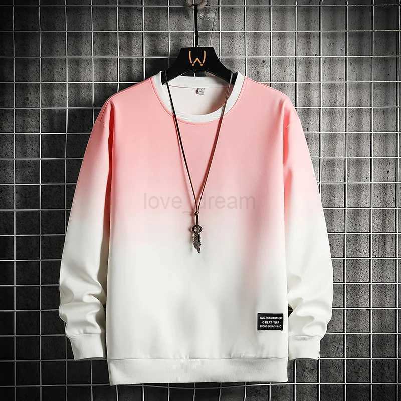 Hip Hop Sweatshirt Mens Patchwork Funny Women Men Round Neck Sweatshirt Casual Pullover Male Streetwear HarajukuXJ240812
