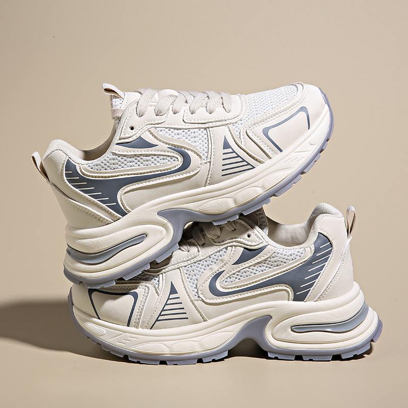 Ddmysports Ins Korean Version New Dad Women Autumn Student Sports Running S Casual Thick Soled Shoes B Outdoor Shoes