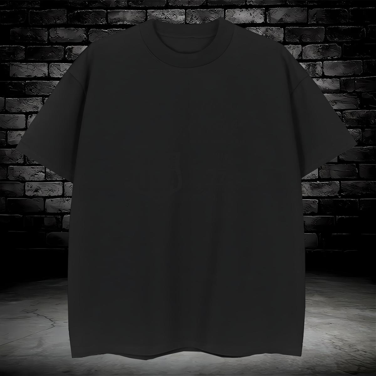 Free Shipping Tshirts letter 230g Pure Cotton Casual O Neck Short Sleeves T Shirt For Man Skull Classic Clothings