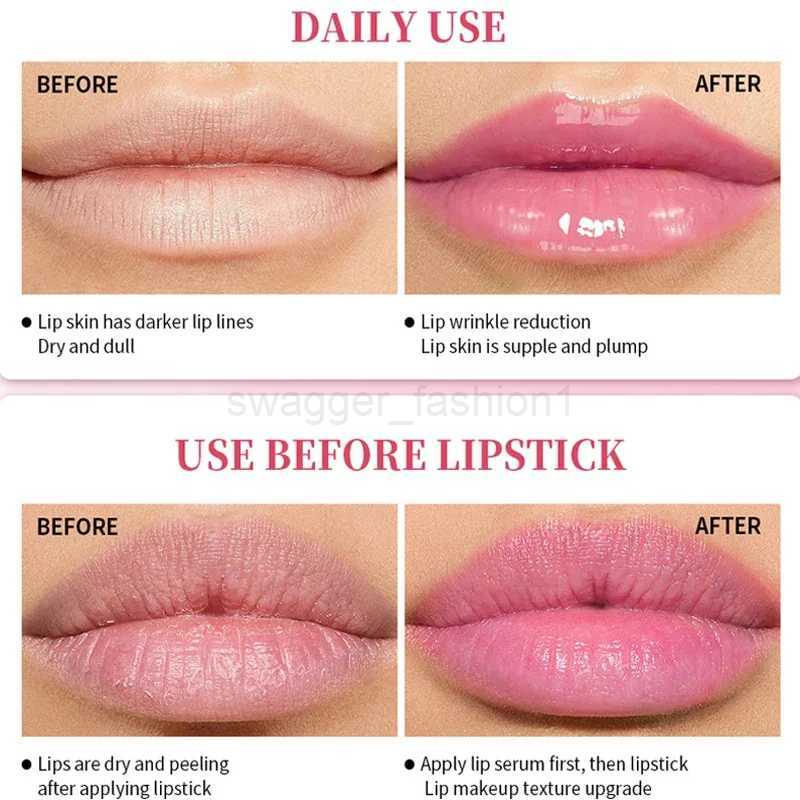 Lips Pink Serum Remove Dark Smoke Lip Plumping Oil Bleaching Melanin Repair Lip Lines Moisturizing Brighten Lip Care CosmeticsXJ240812
