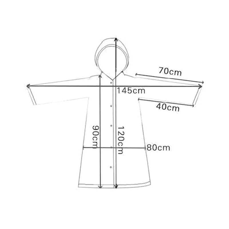 Portable Disposable Raincoat Transparent Waterproof Emergency Rain Coat Universal Travel Camping Hiking Rainwear Clothes Covers Y240810