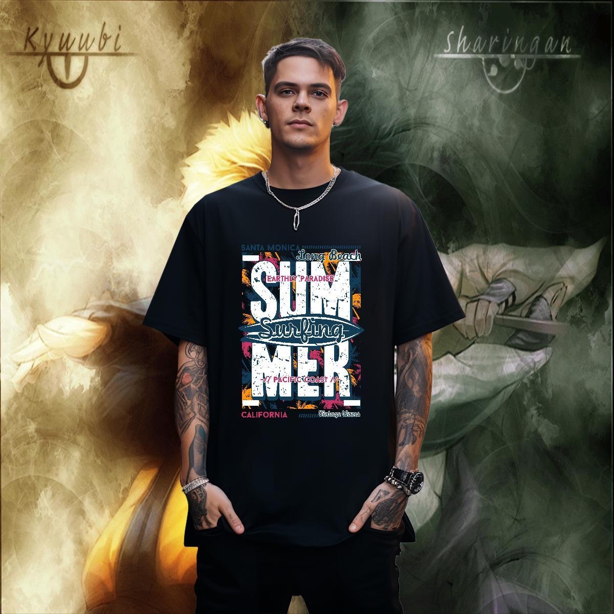 Designer Mens Tshirts Home Outdoor 230g 100% Cotton Customized O-Neck Short Sleeve letter T-Shirts Fashion New Top Tees