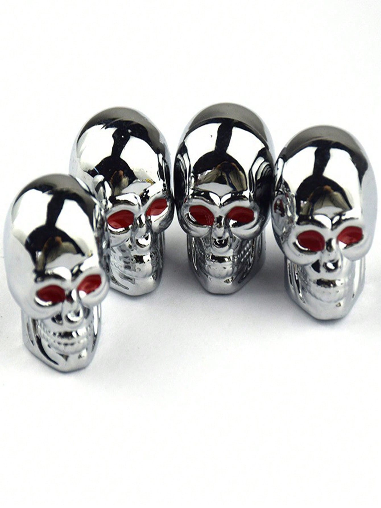 Personalized skull valve cap car motorcycle bicycle universal valve cover 4pcs